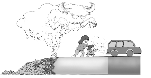  雾霾之下也要记得对吸烟说&ldquo;不&rdquo;